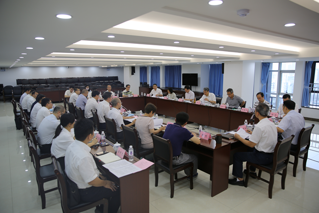 集團領(lǐng)導(dǎo)到擔保公司調(diào)研座談