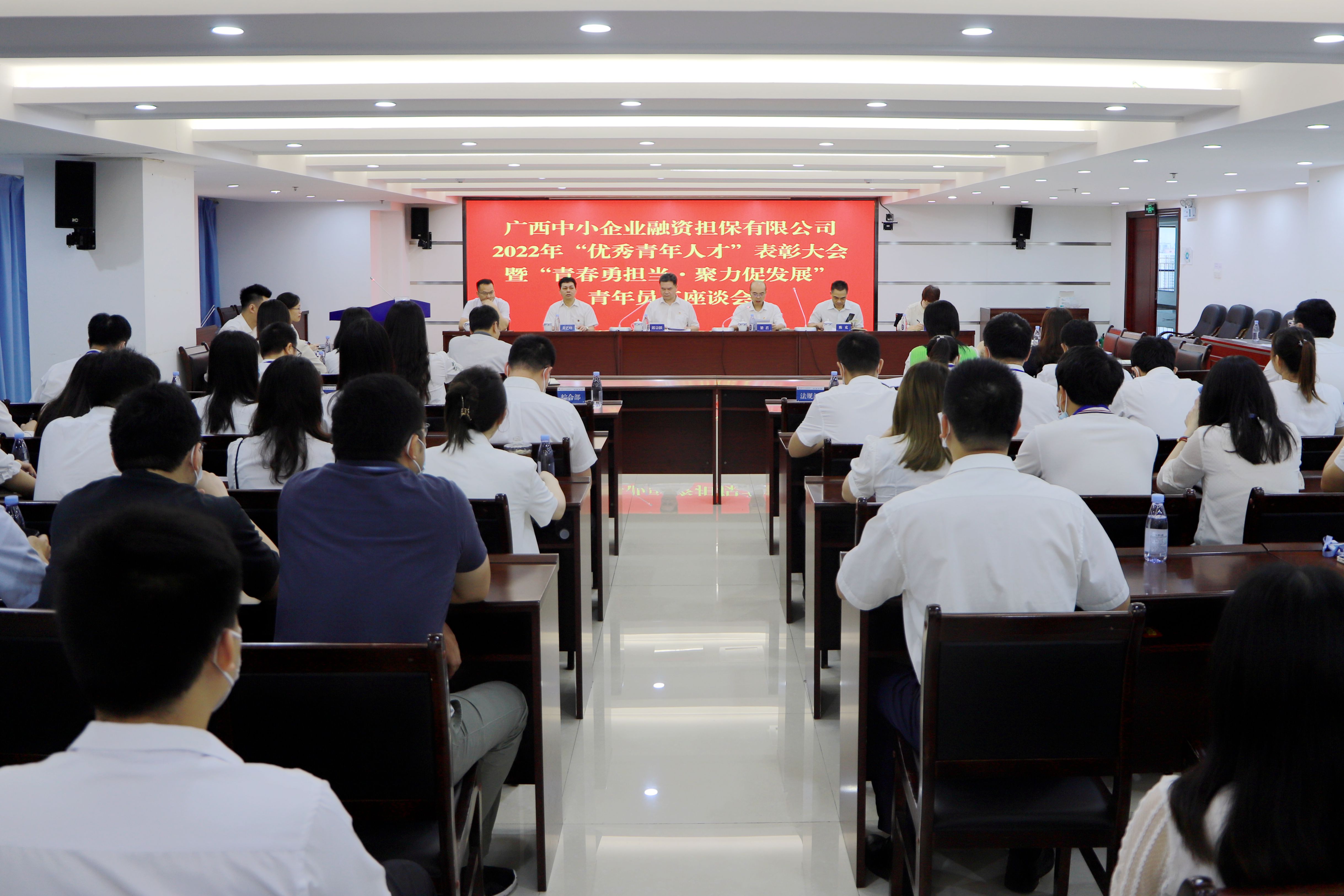 黨委書記講專題黨課，熱議建團百年有我！中小擔(dān)保召開“優(yōu)秀青年人才”表彰大會暨“青春勇?lián)?dāng) 聚力促發(fā)展”青年員工座談會